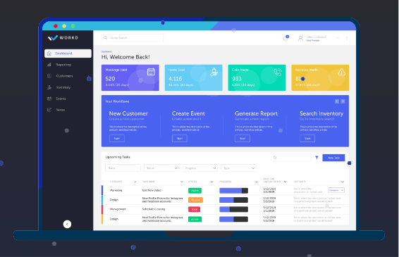 Workd UI Design